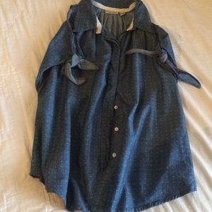 Anthropologie Holding Horses cold shoulder Blouse